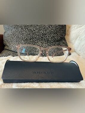 Warby Parker Welty Glasses in Rose Crystal